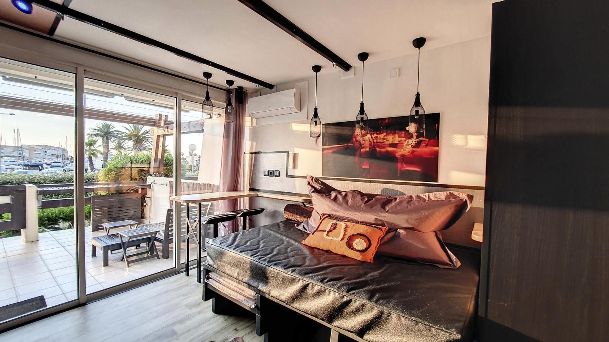 Apartment Naturist Cap In Loft Agde Eksteriør bilde