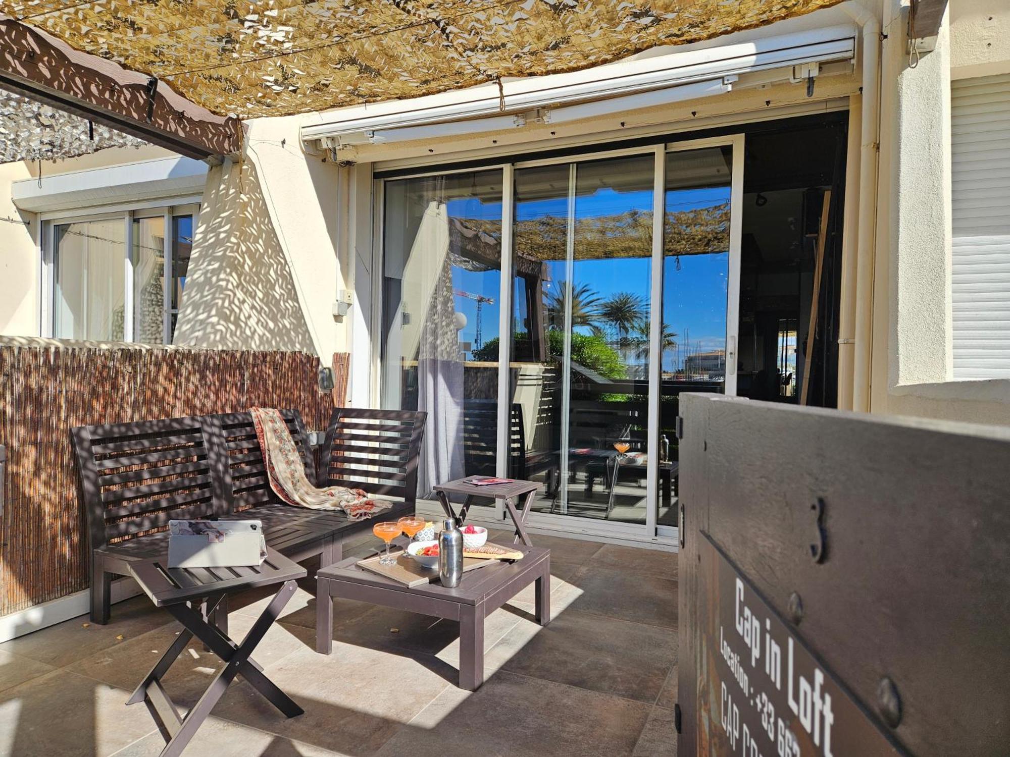 Apartment Naturist Cap In Loft Agde Eksteriør bilde